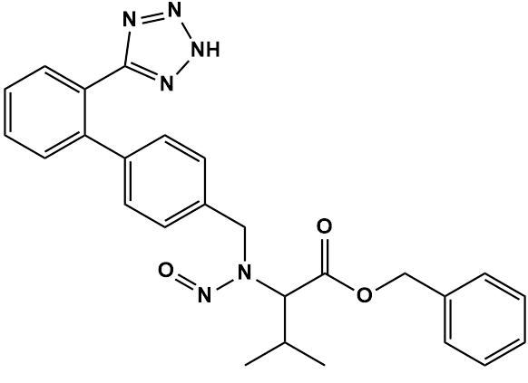 Nitroso Valsartan Benzyl Ester